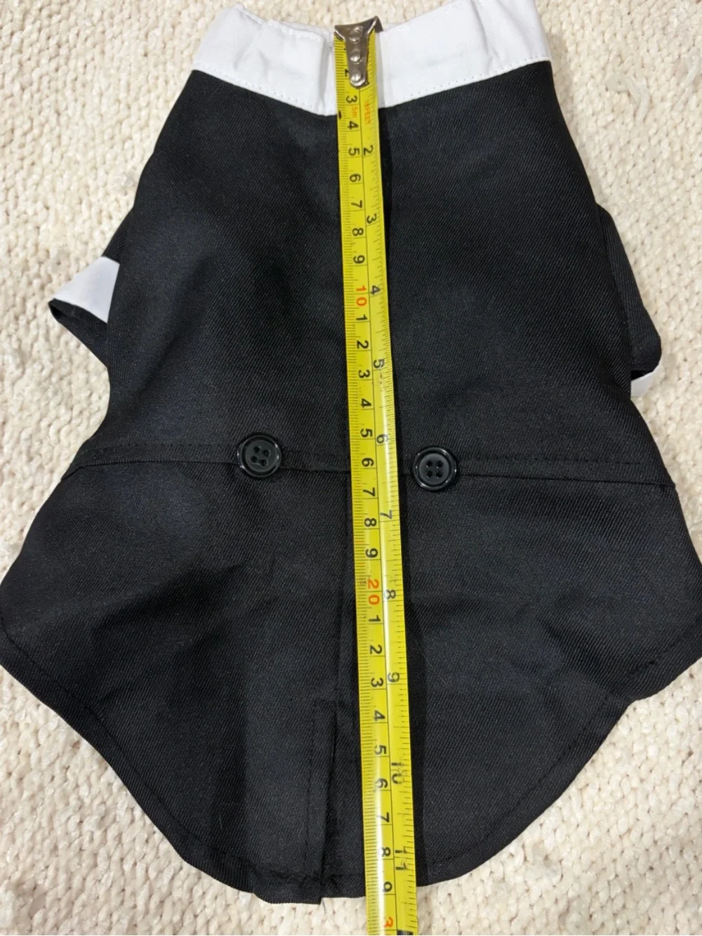 NWOT Dog Tuxedo with Bow Tie